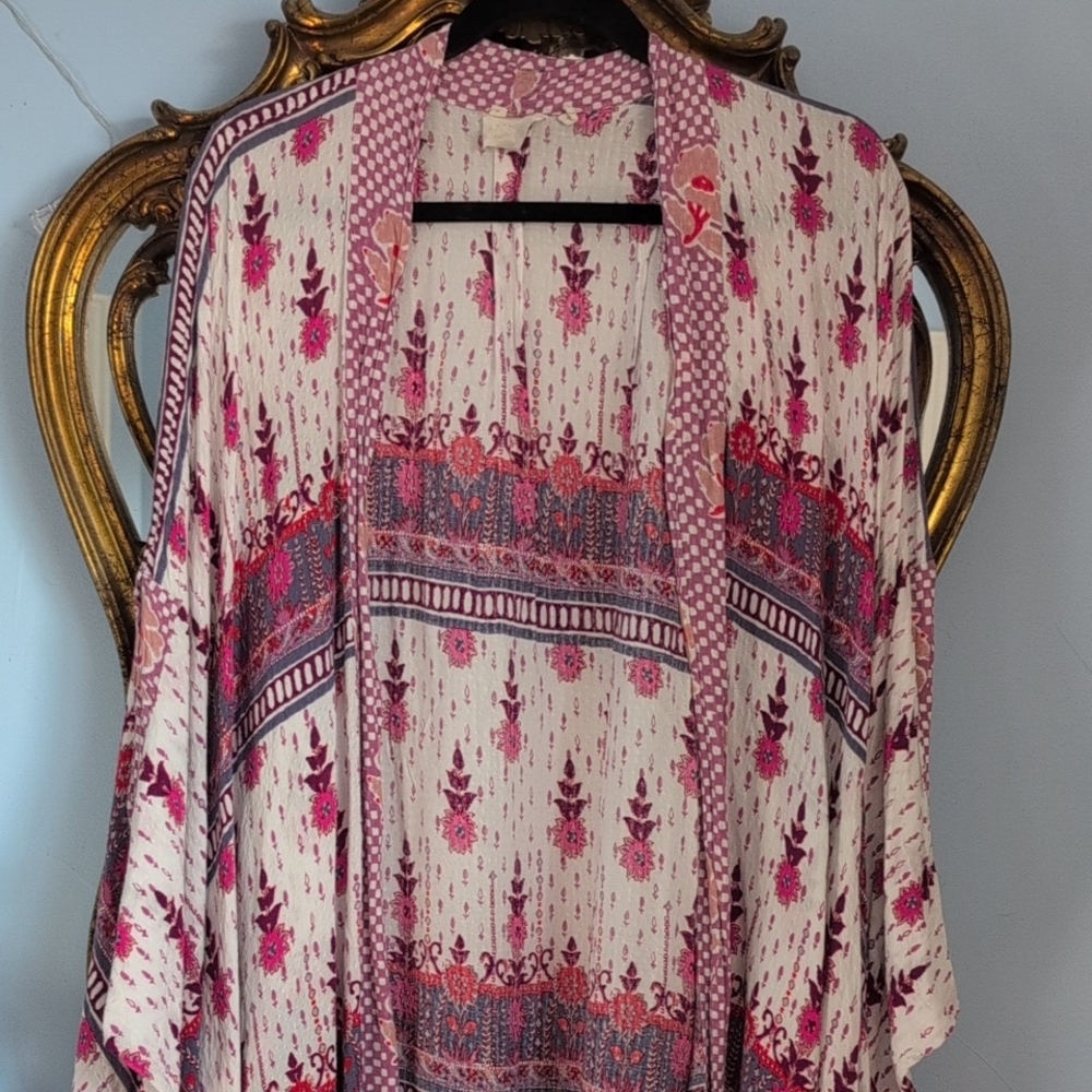 Floral Kimono Top